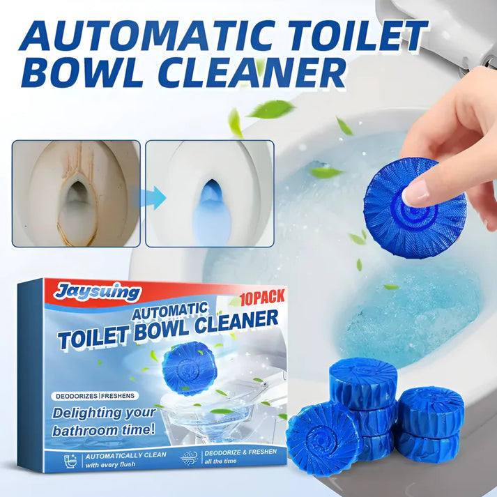 Toilet Cleaning Tablet-Toilet Deodorizer Bathroom Cleaner Tablet Pack of 5 & Get Extra 5 pack Free